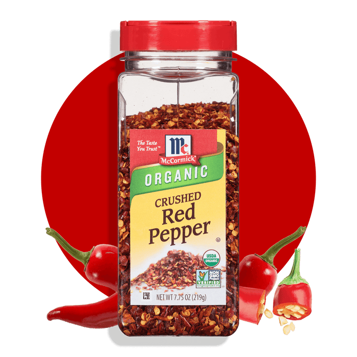 McCormick® Organic Crushed Red Pepper, 7.75 oz