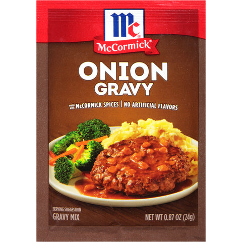 McCormick® Onion Gravy Seasoning Mix, 0.87 oz