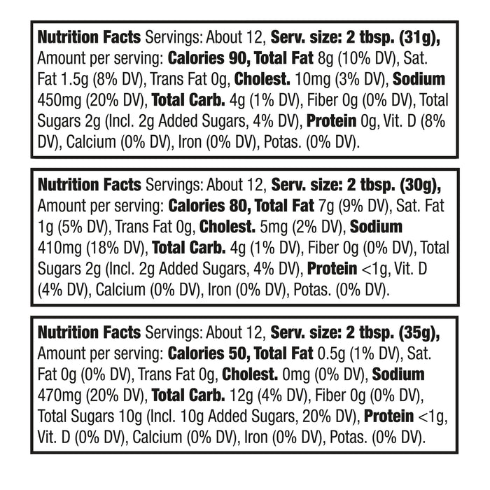 Frank's RedHot® Dip'n Sauce Variety Pack, 3ct