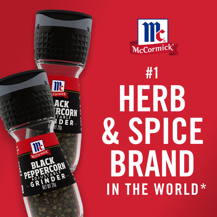 McCormick Black Peppercorn Grinder, 1 oz