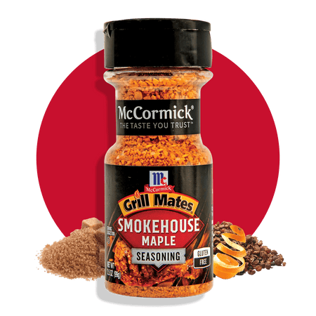 McCormick® Grill Mates® Smokehouse Maple Seasoning, 3.5 oz