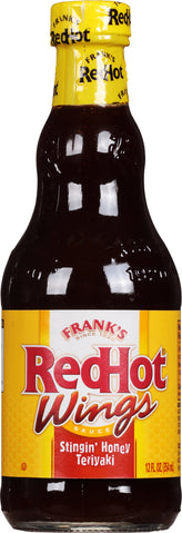 Frank's RedHot® Stingin' Honey Teriyaki Wing Sauce, 12 oz