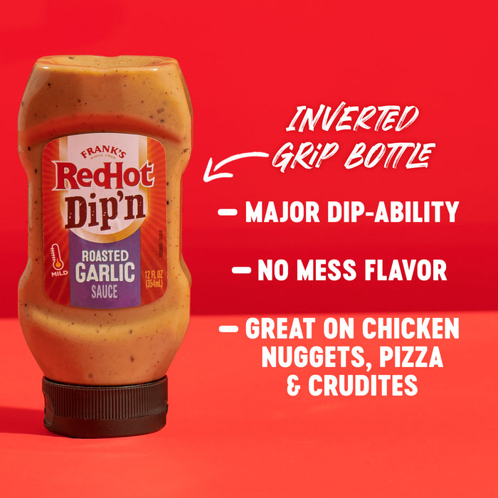 Frank's RedHot® Roasted Garlic Dip'N Sauce, 12 fl oz