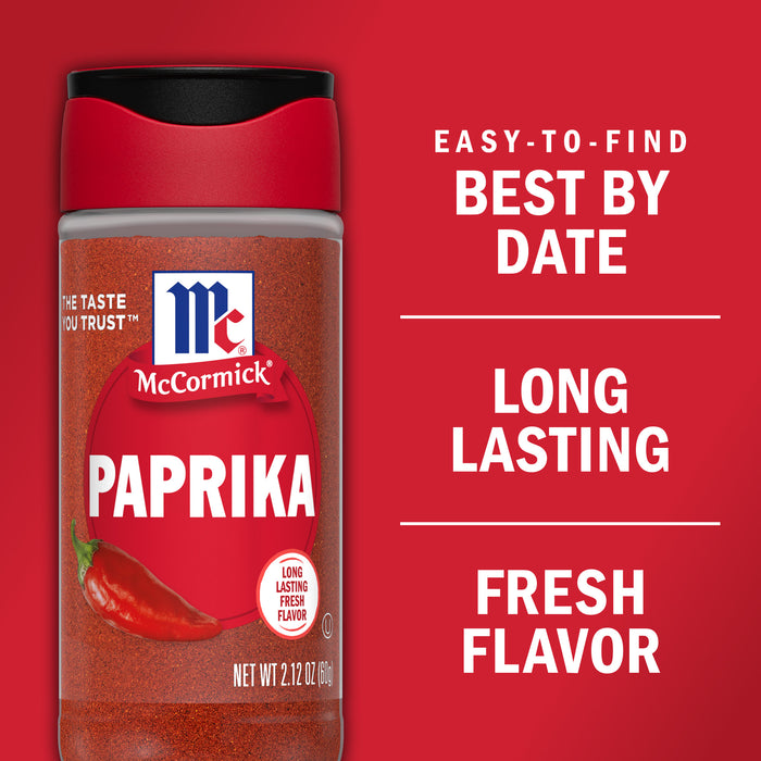 McCormick® Paprika, 2.12 oz