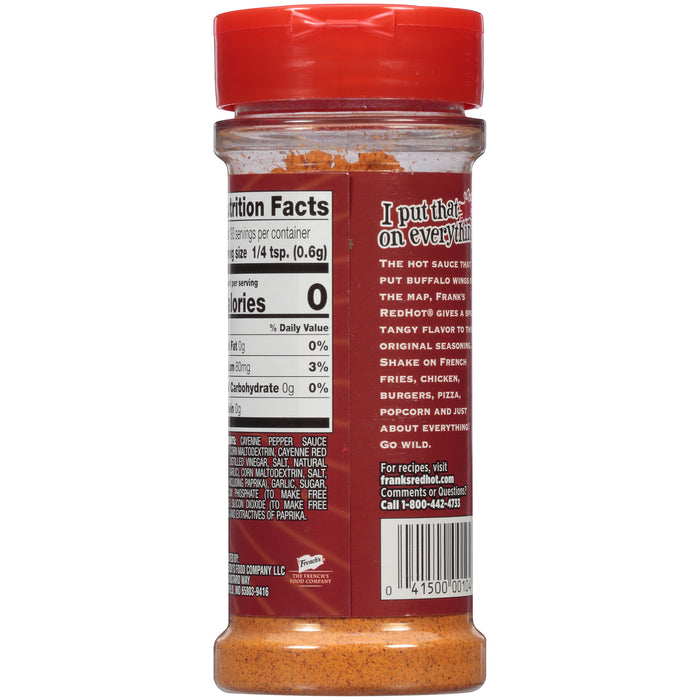 Frank's RedHot® Original Seasoning Blend, 4.12 oz