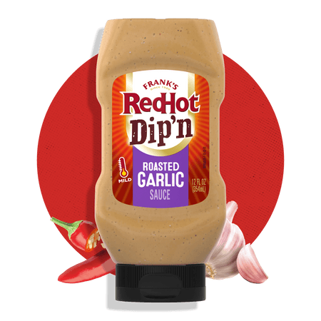 Frank's RedHot® Roasted Garlic Dip'N Sauce, 12 fl oz