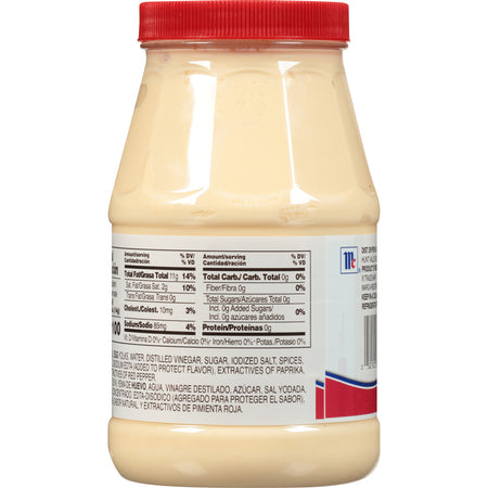 McCormick® Mayonesa (Mayonnaise) With Lime Juice, 28 fl oz