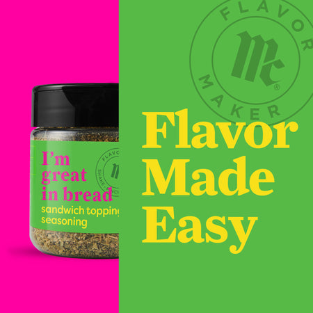 McCormick® Flavor Maker Sandwich Topping Seasoning