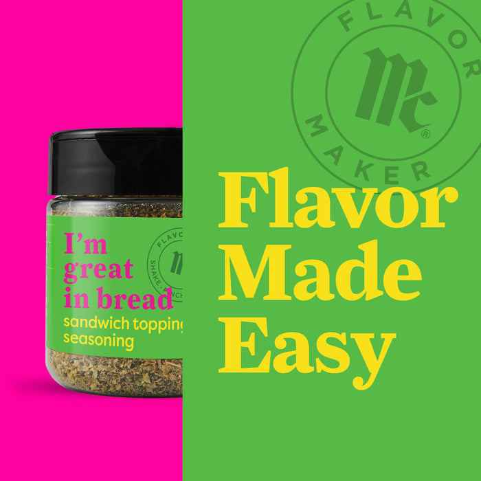 McCormick® Flavor Maker Sandwich Topping Seasoning