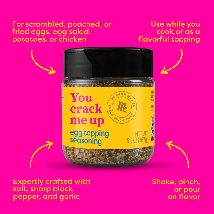 McCormick® Flavor Maker Egg Topping Seasoning