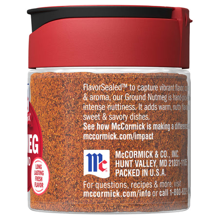 McCormick® Ground Nutmeg, 1.1 oz