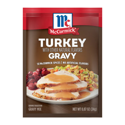 McCormick® Turkey Gravy Seasoning Mix, 0.87 oz