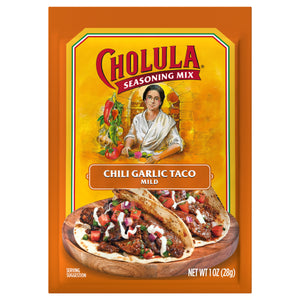 Cholula® Chili Garlic Taco - Mild Recipe Mix, 1 oz