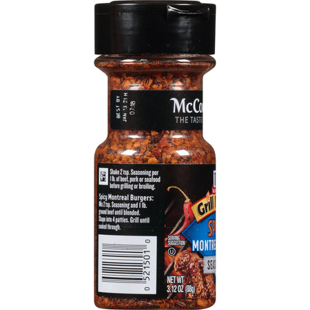 McCormick® Grill Mates® Spicy Montreal Steak Seasoning, 3.12 oz