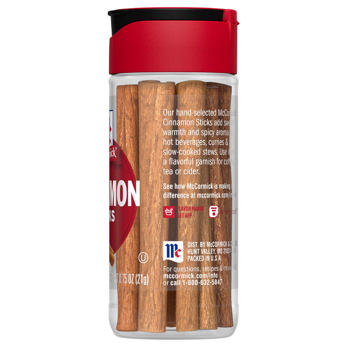 McCormick® Cinnamon Sticks, 0.75 oz