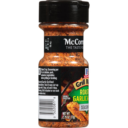 McCormick® Grill Mates® Roasted Garlic & Herb Seasoning, 2.75 oz