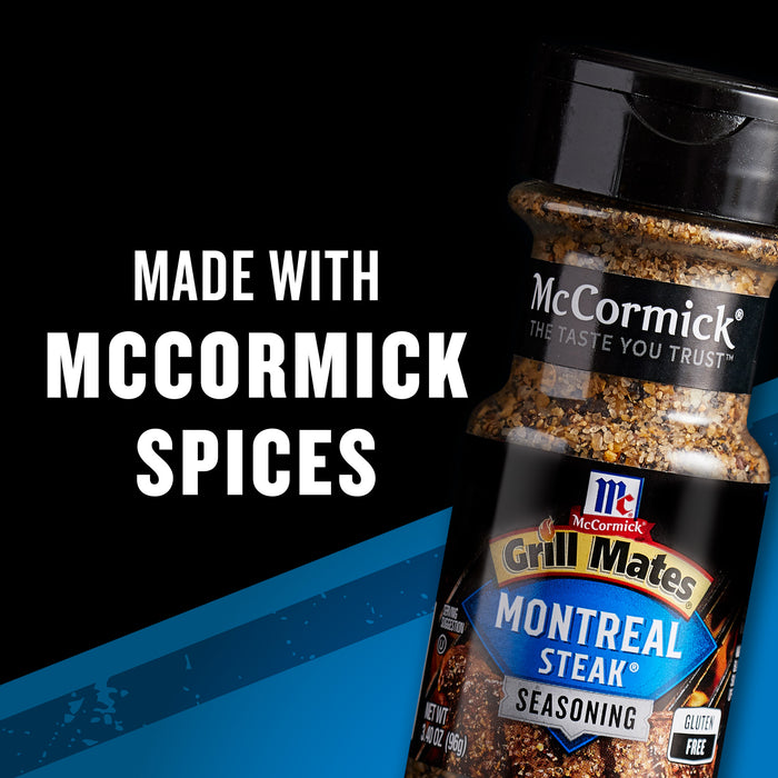 McCormick® Grill Mates® Montreal Steak Seasoning, 3.4 oz