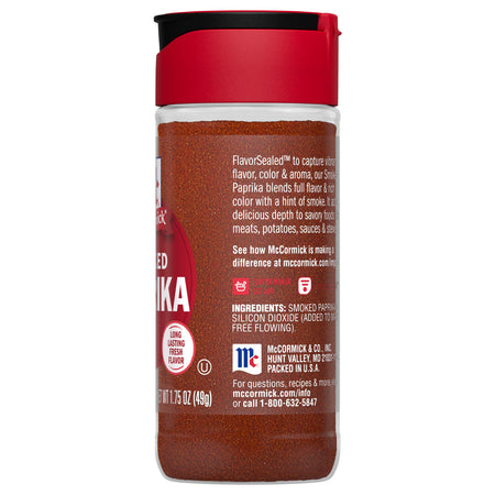 McCormick® Smoked Paprika, 1.75 oz