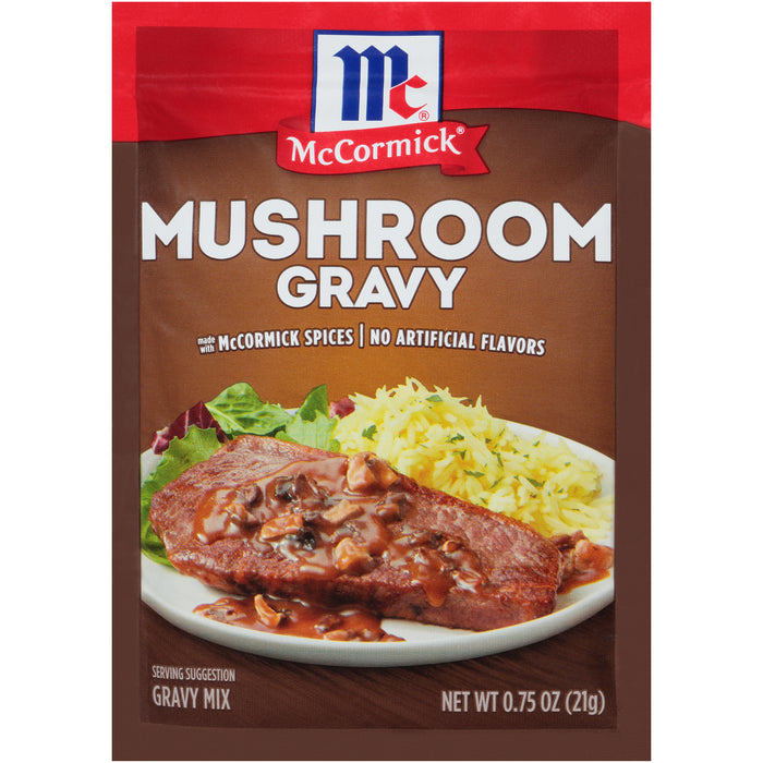 McCormick® Mushroom Gravy Mix, 0.75 oz