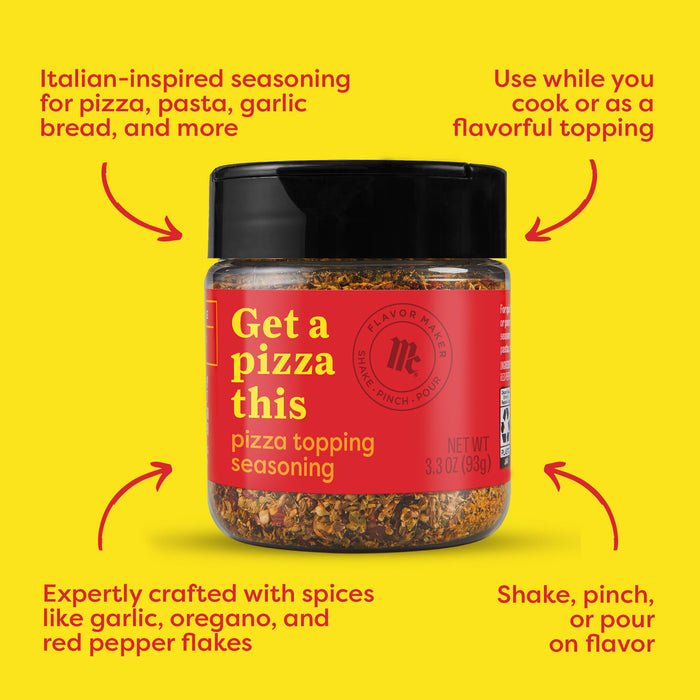 McCormick® Flavor Maker Pizza Topping Seasoning