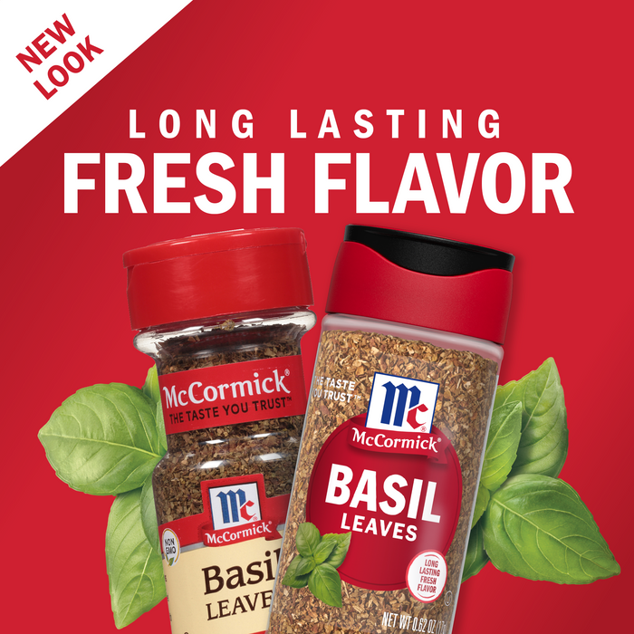 McCormick® Basil Leaves, 0.62 oz