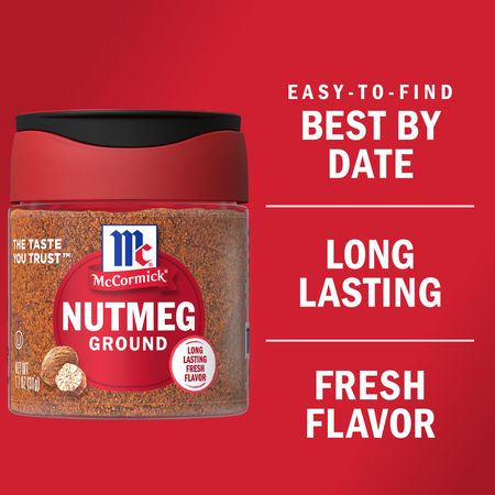 McCormick® Ground Nutmeg, 1.1 oz