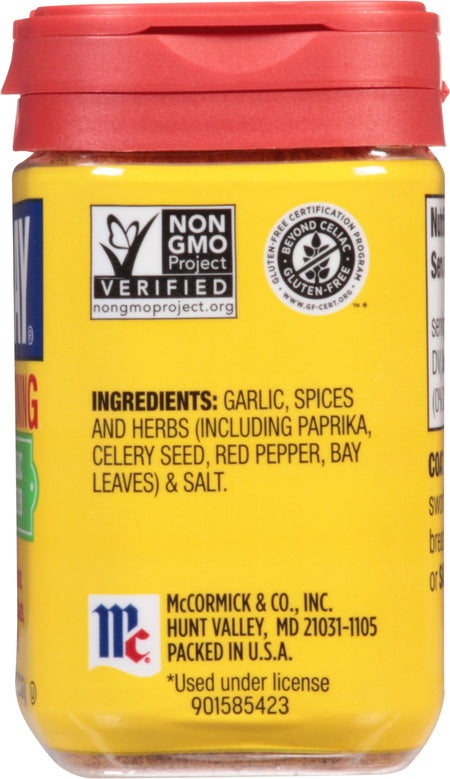 OLD BAY Garlic and Herb Seasoning 2.25 OZ