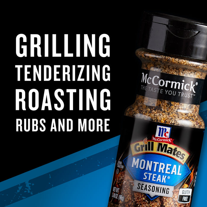 McCormick® Grill Mates® Montreal Steak Seasoning, 3.4 oz