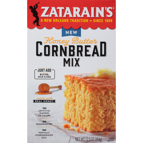 Zatarain's® Honey Butter Cornbread Mix, 12.5 oz