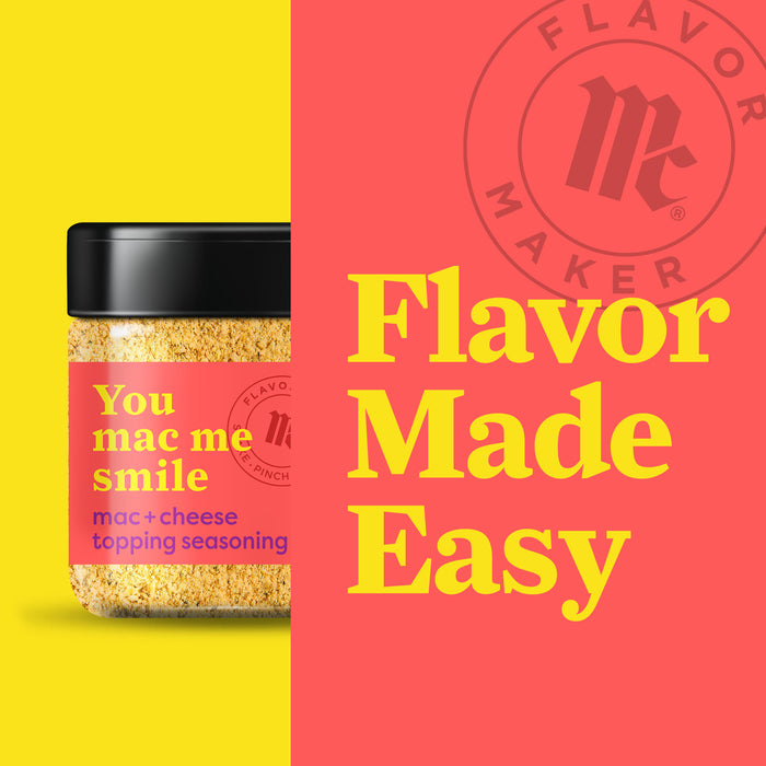 McCormick® Flavor Maker Mac & Cheese Topping Seasoning