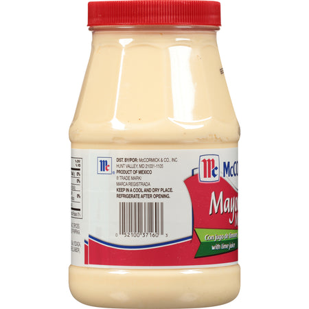 McCormick® Mayonesa (Mayonnaise) With Lime Juice, 28 fl oz