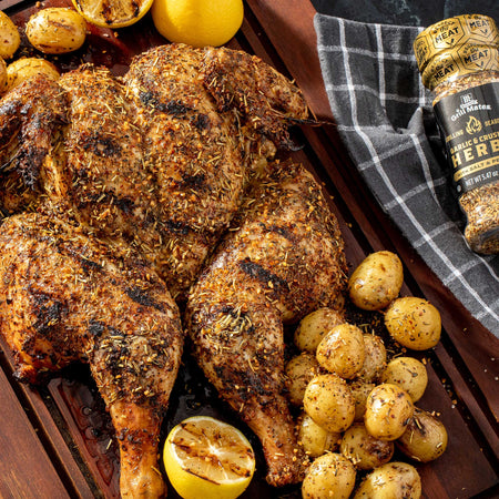 McCormick® Grill Mates® Garlic & Crushed Herbs Seasoning, 5.47 oz