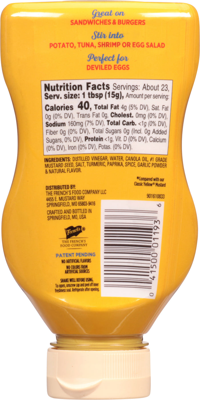 French's® Creamy Yellow Mustard Spread, 12 oz