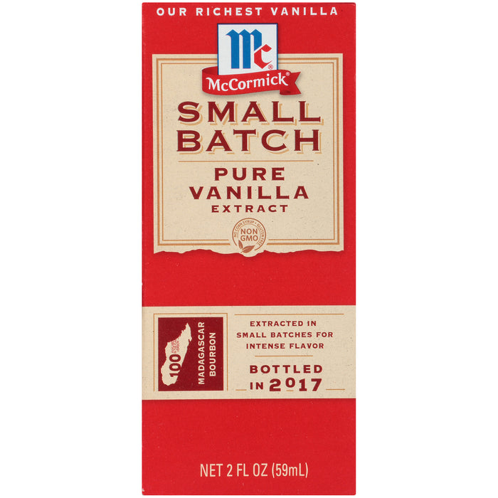 McCormick® Small Batch Pure Vanilla Extract, 2 fl oz