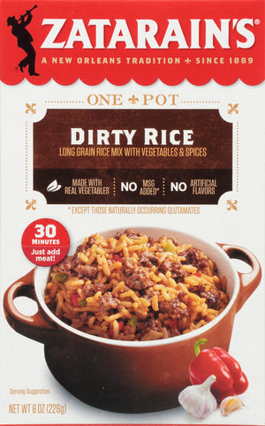 Zatarain's® Dirty Rice Dinner Mix, 8 oz