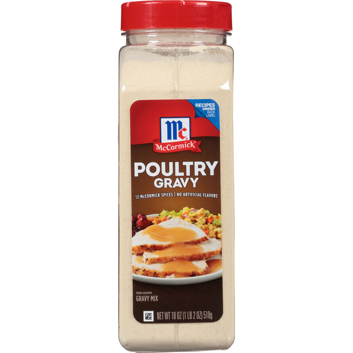 McCormick Poultry Gravy Mix, 18 OZ