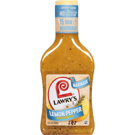 Lawry's® Lemon Pepper With Lemon Marinade, 12 fl oz