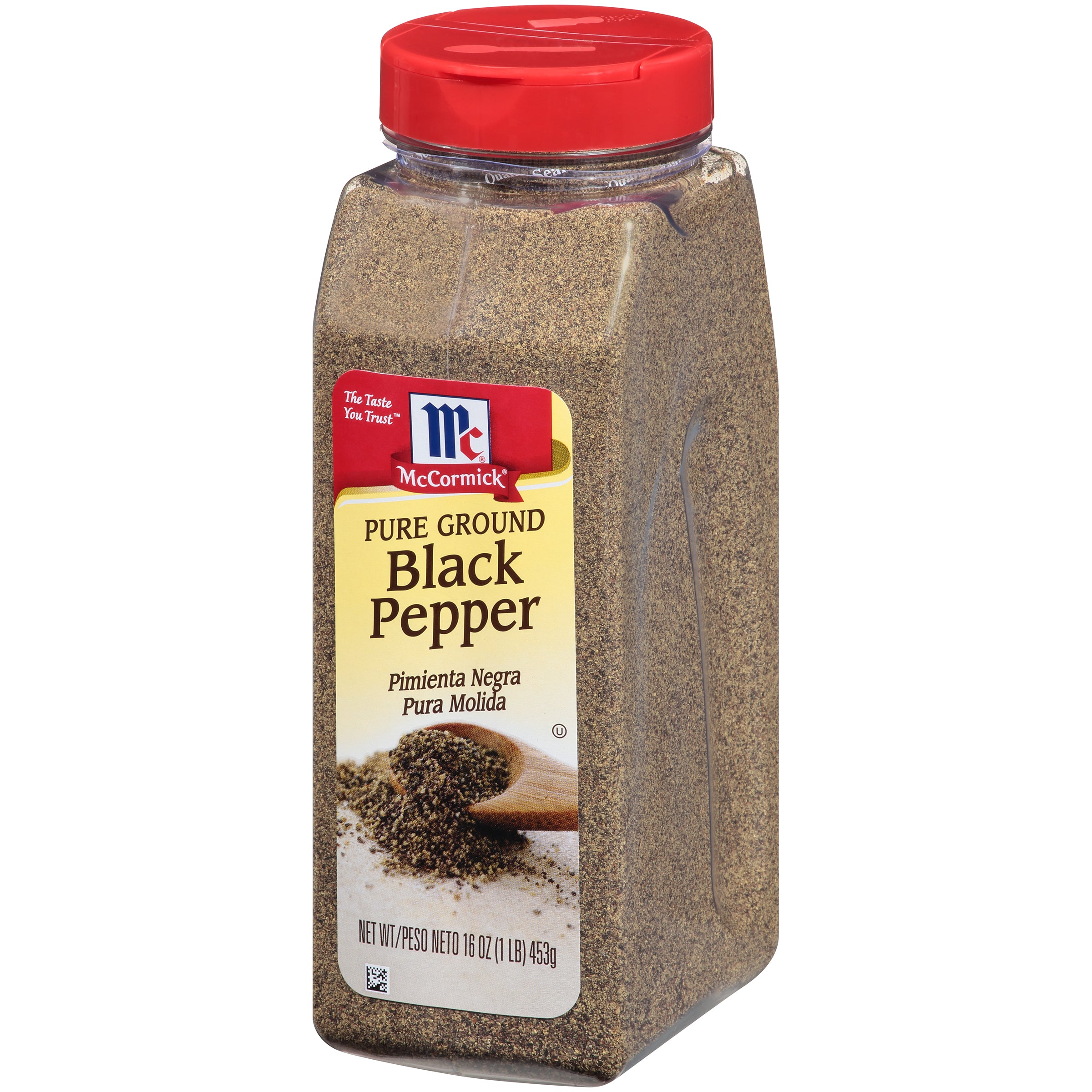 Mccormick Peppercorns, Organic, Black, Whole - 13.75 oz