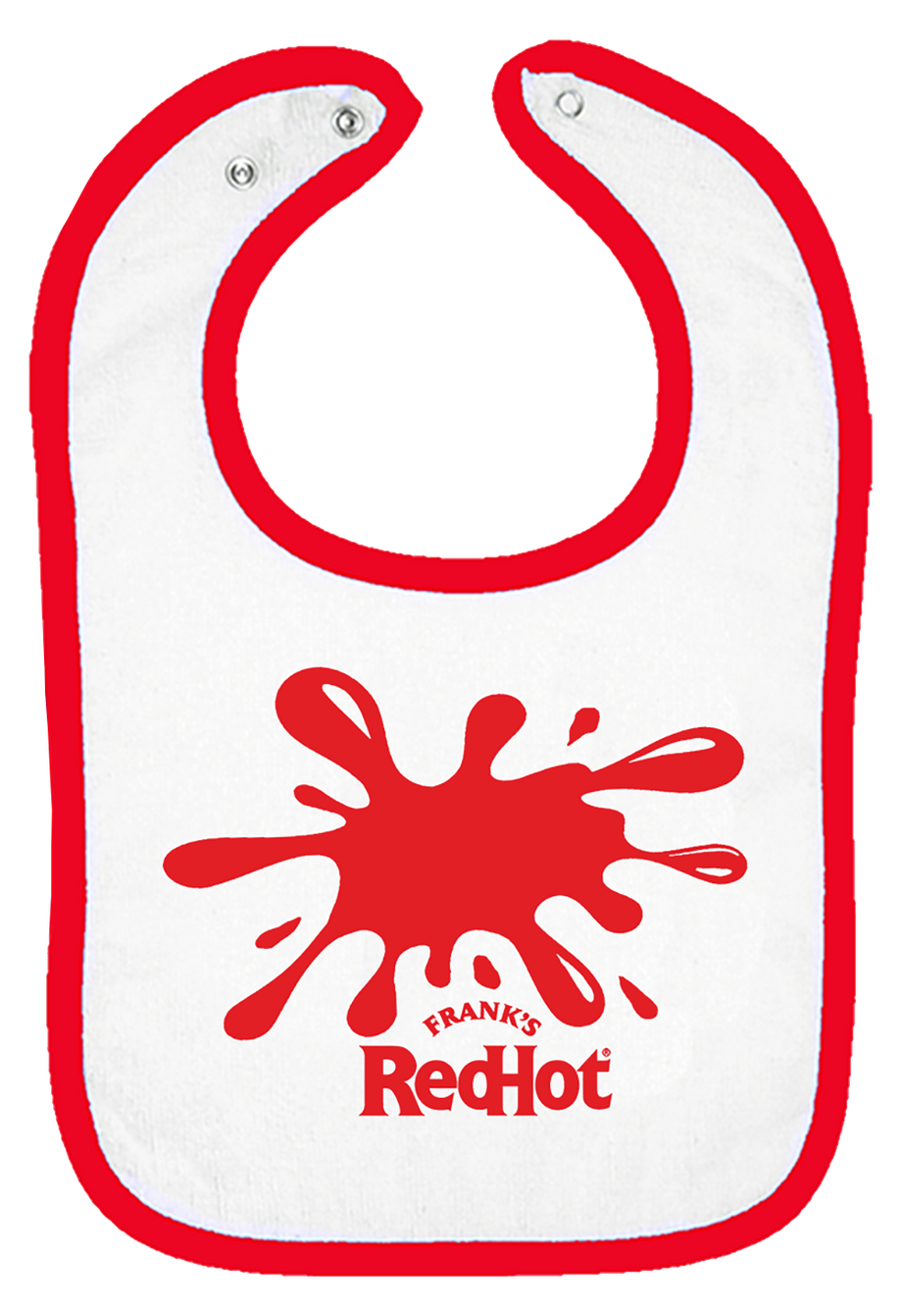 Red deals baby bibs