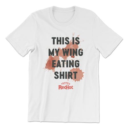 Frank's RedHot® Wings Eating T-shirt