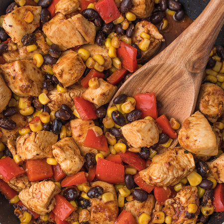 ONE Skillet - Beef Stir Fry, Southwest Chicken, Tuscan Chicken