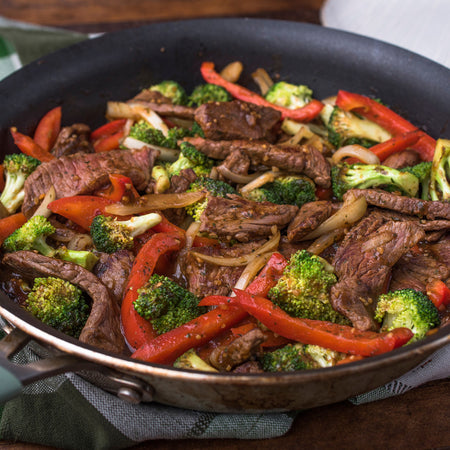 ONE Skillet - Beef Stir Fry, Southwest Chicken, Tuscan Chicken